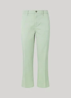 Women Pepe Jeans Flare Fit Chino Trousers
