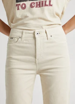 Women Pepe Jeans Flared Corduroy Trousers