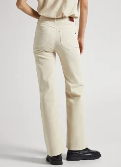 Women Pepe Jeans Flared Corduroy Trousers