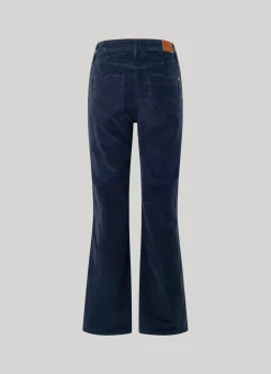 Women Pepe Jeans Flared Corduroy Trousers
