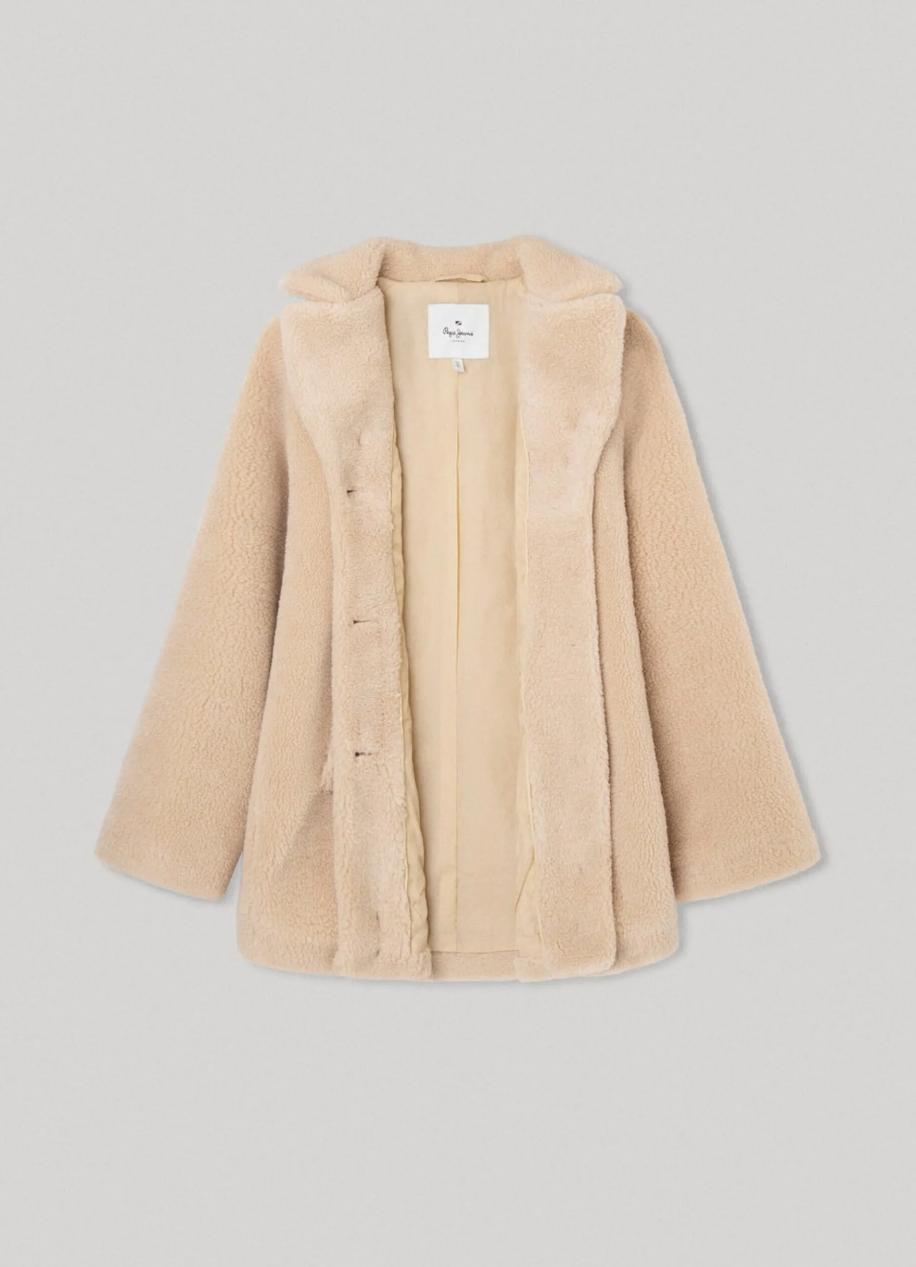 Girl Pepe Jeans Fleece Coat