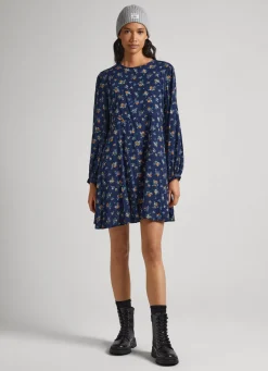 Women Pepe Jeans Floral Dobby Dress