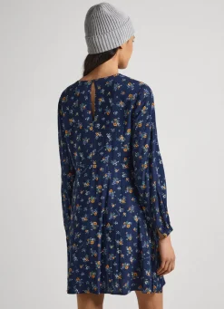 Women Pepe Jeans Floral Dobby Dress