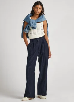 Women Pepe Jeans Floral Knit Top