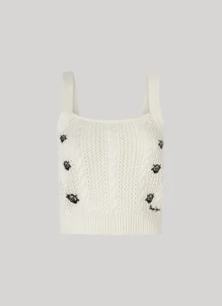 Women Pepe Jeans Floral Knit Top