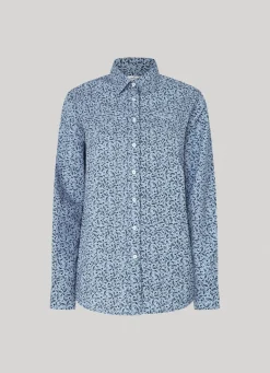 Women Pepe Jeans Floral Print Cotton Shirt