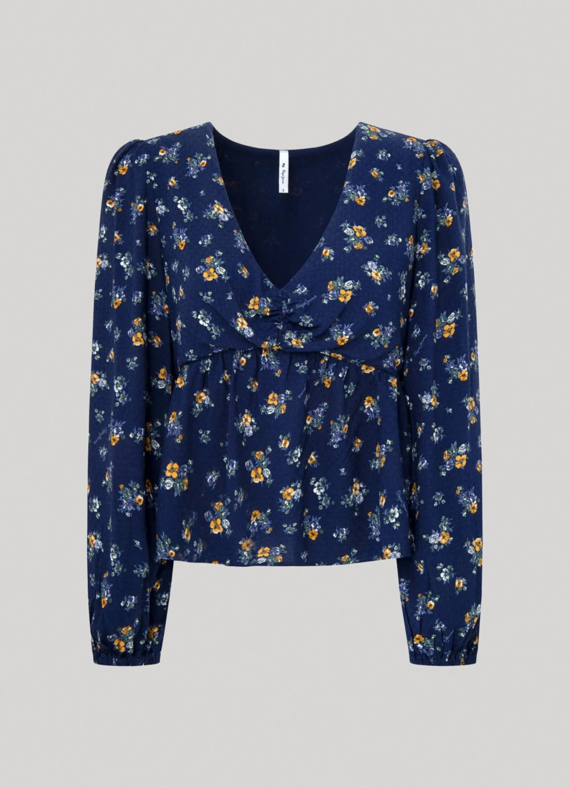 Women Pepe Jeans Floral Print Dobby Blouse