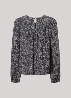 Women Pepe Jeans Floral Print Dobby Blouse