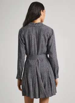 Women Pepe Jeans Floral Print Dobby Dress
