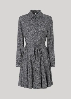 Women Pepe Jeans Floral Print Dobby Dress