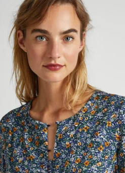 Women Pepe Jeans Floral Print Dobby Dress