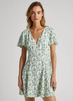 Women Pepe Jeans Floral Print Dress