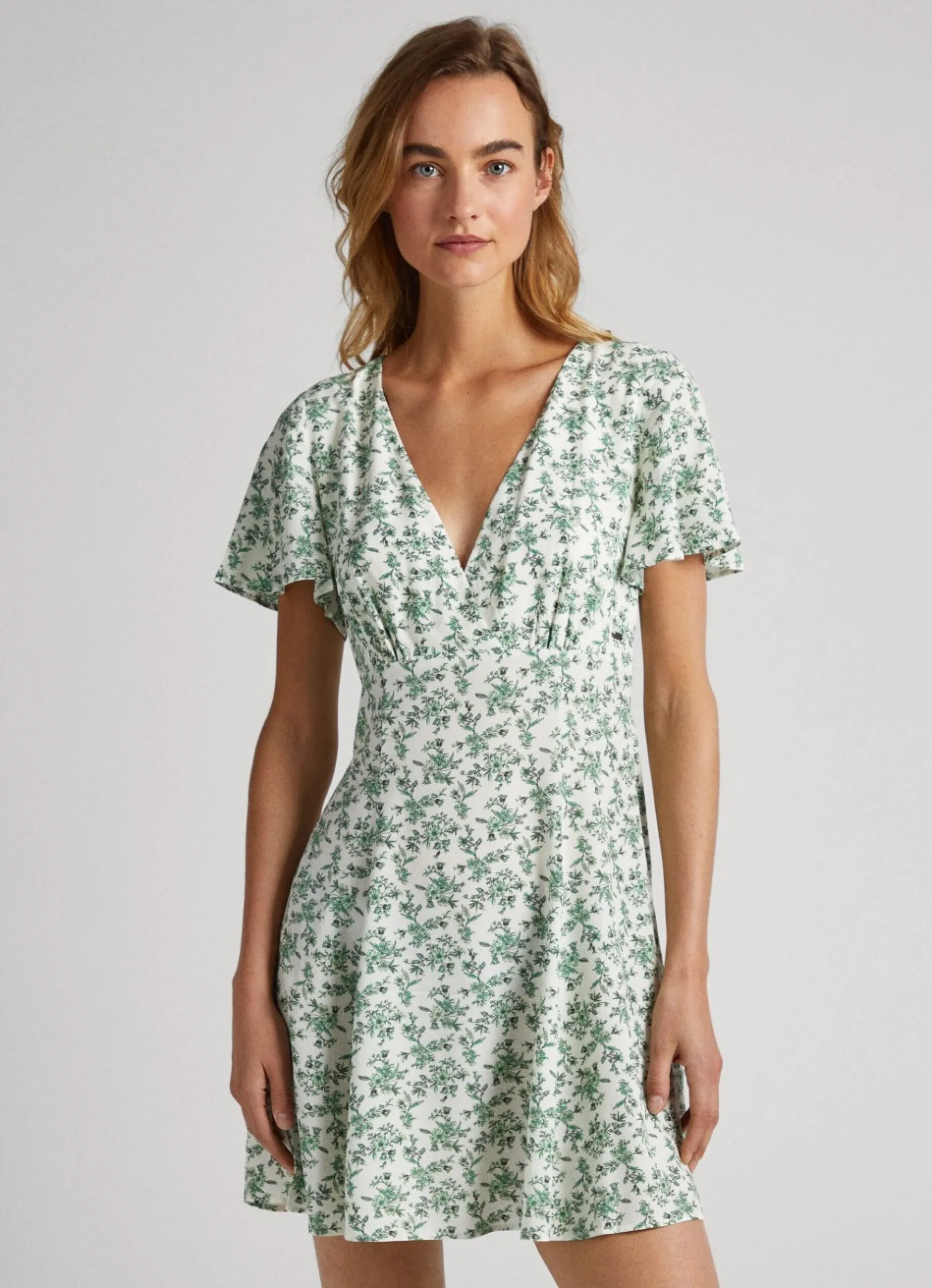 Women Pepe Jeans Floral Print Dress