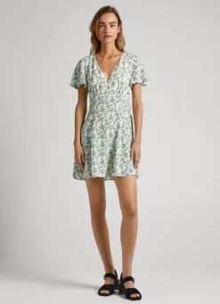 Women Pepe Jeans Floral Print Dress