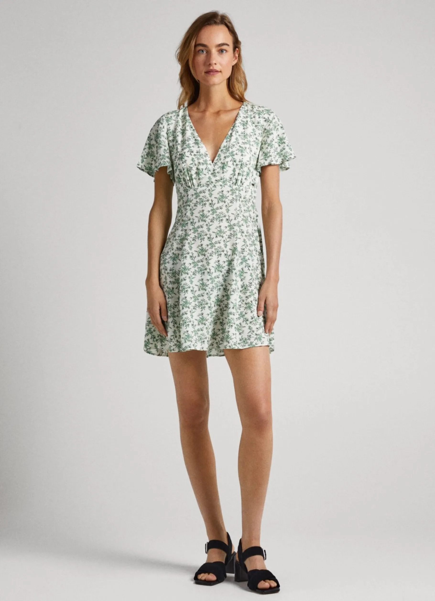 Women Pepe Jeans Floral Print Dress