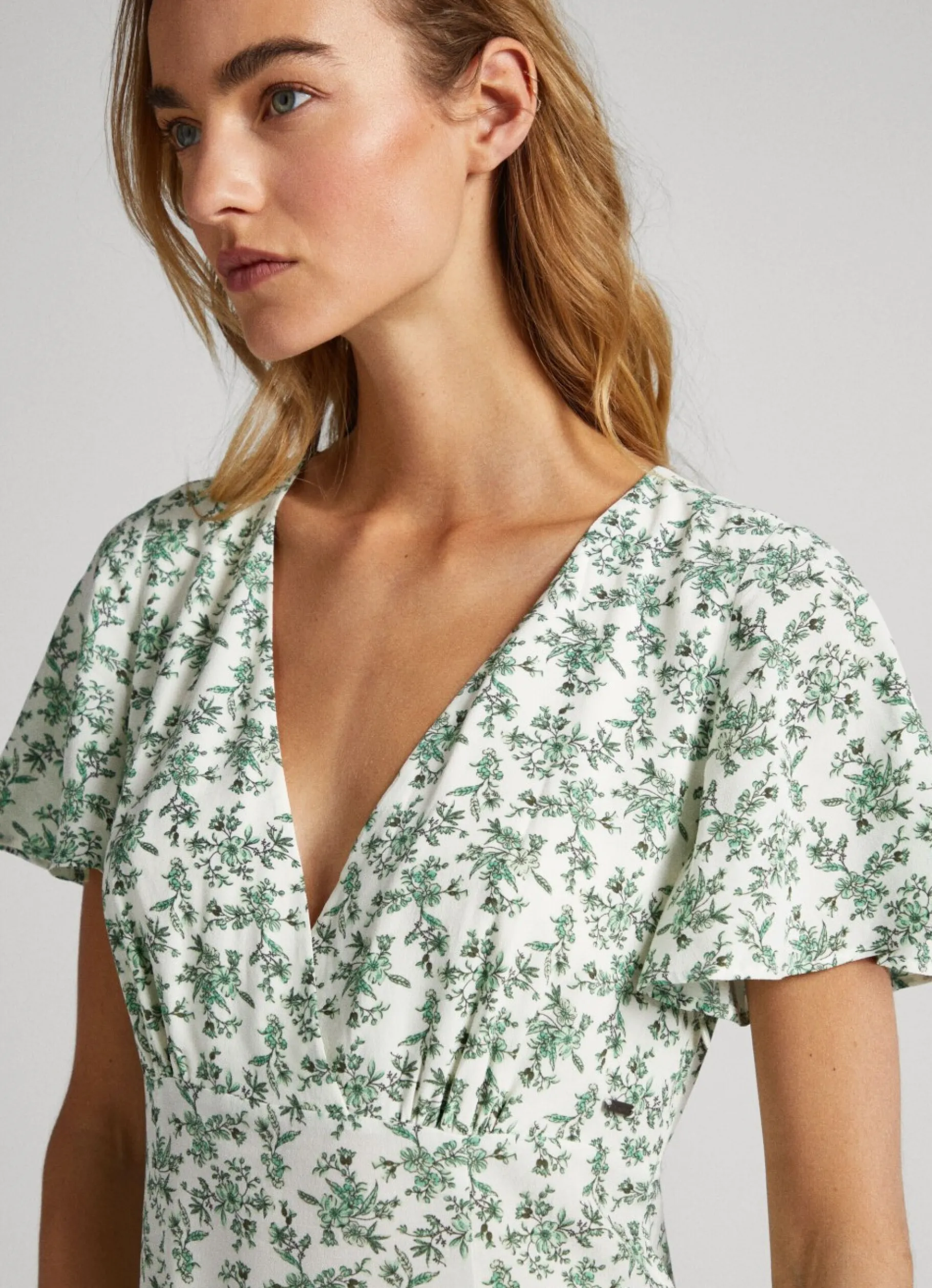 Women Pepe Jeans Floral Print Dress