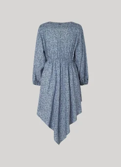 Women Pepe Jeans Floral Print Lurex Dress