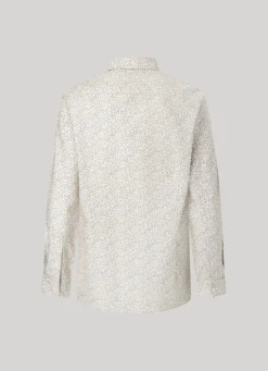 Men Pepe Jeans Floral Print Oxford Shirt