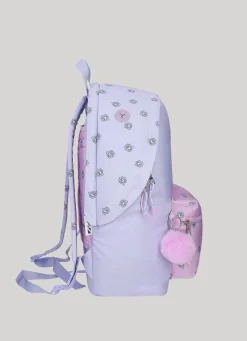 Girl Pepe Jeans Floral Print School Backpack