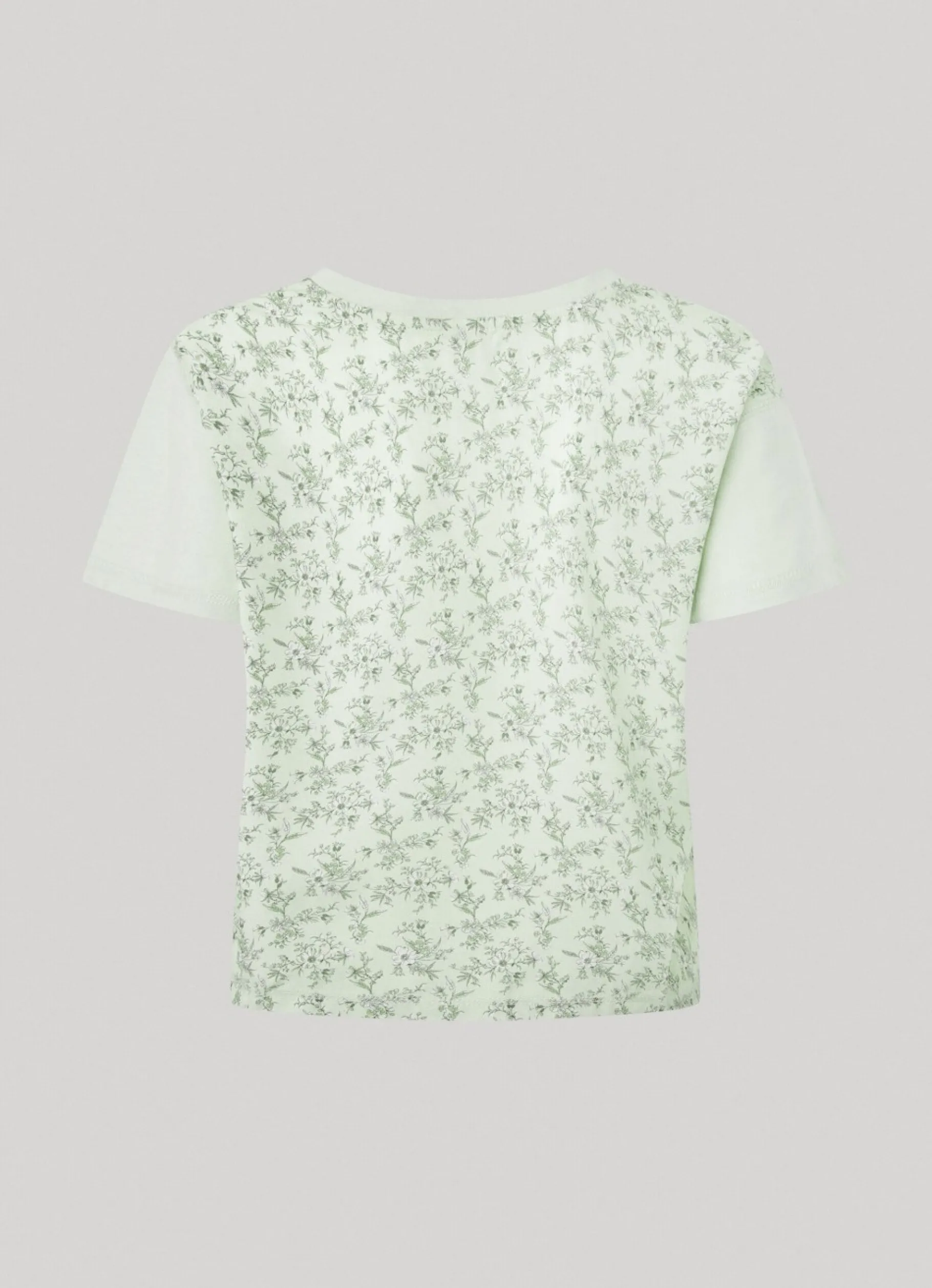 Women Pepe Jeans Floral Print T-Shirt