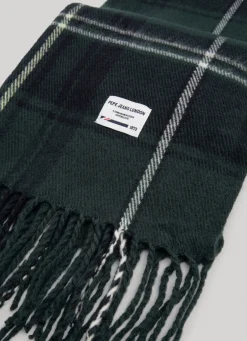 Women Pepe Jeans Fluid Fabric Check Scarf