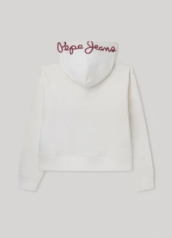 Girl Pepe Jeans Full-Zip Hoodie