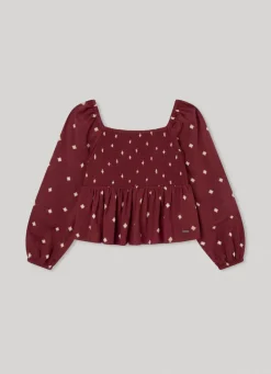 Girl Pepe Jeans Gathered Detail Top