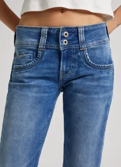 Women Pepe Jeans Gen Regular Fit Mid-Rise Jeans