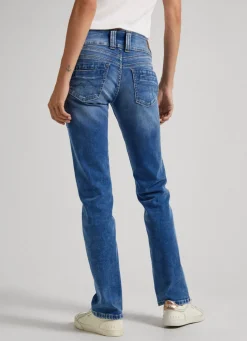 Women Pepe Jeans Gen Regular Fit Mid-Rise Jeans