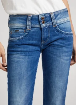 Women Pepe Jeans Gen Regular Fit Mid-Rise Jeans