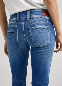 Women Pepe Jeans Gen Regular Fit Mid-Rise Jeans