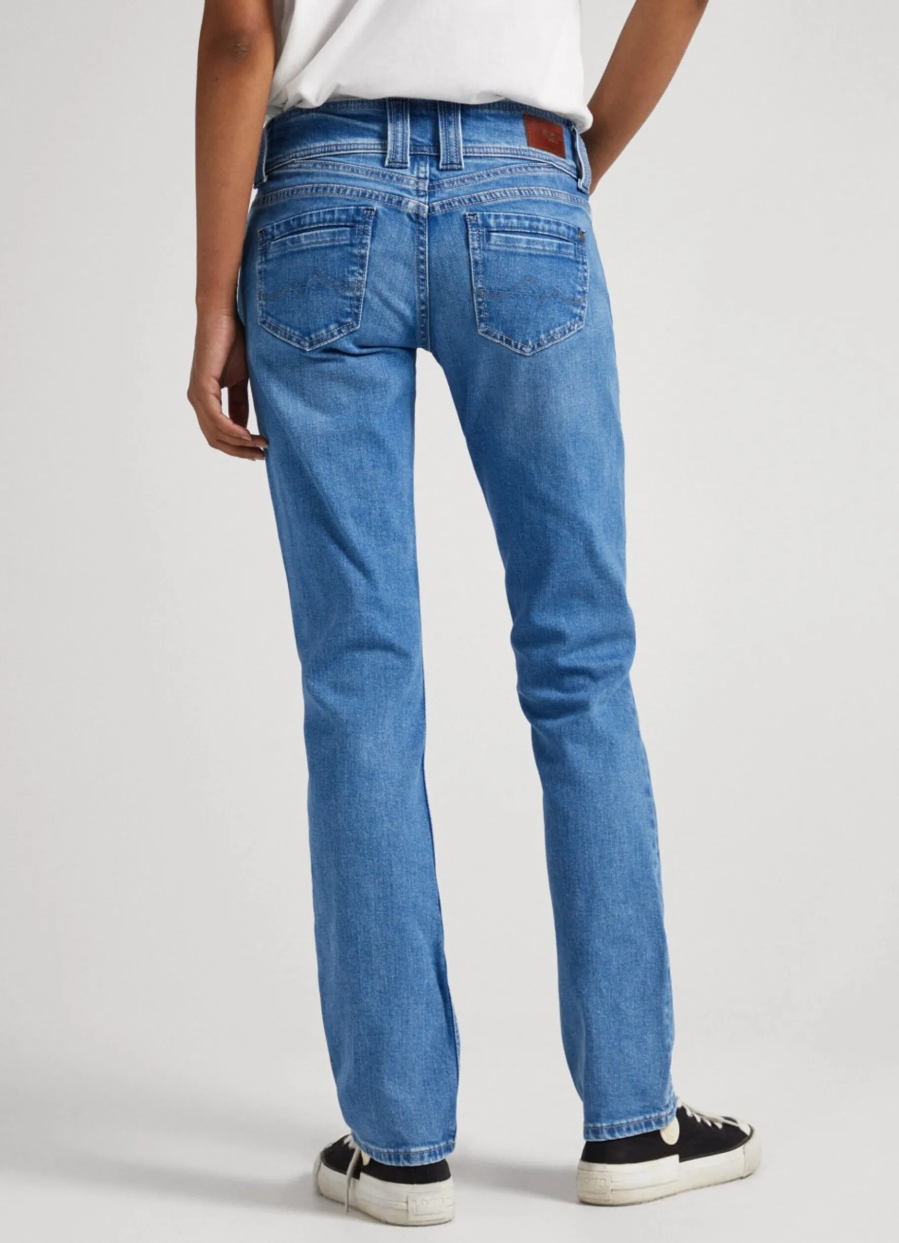Women Pepe Jeans Gen Regular Fit Mid-Rise Jeans