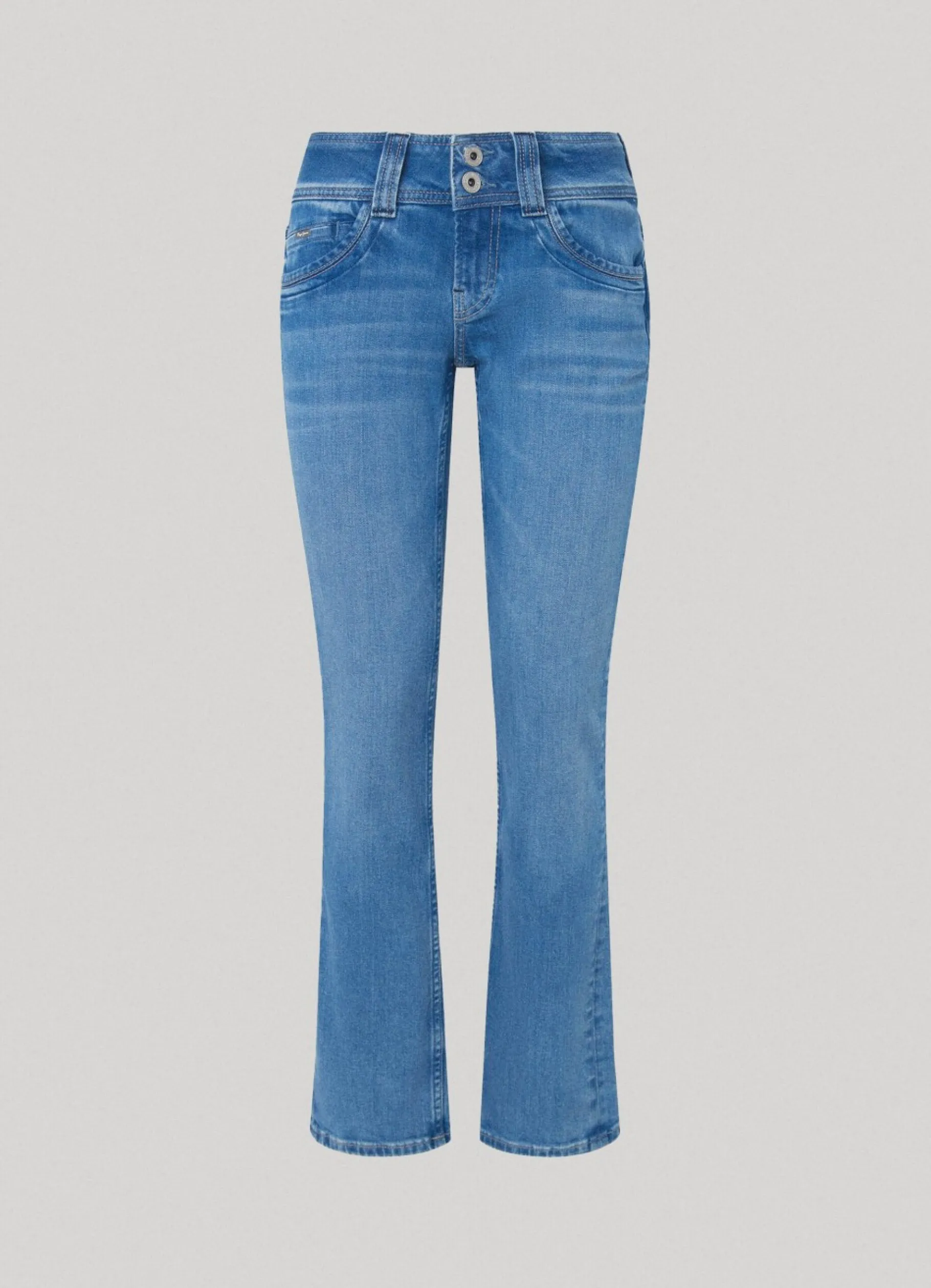 Women Pepe Jeans Gen Regular Fit Mid-Rise Jeans