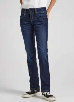 Women Pepe Jeans Gen Regular Fit Mid-Rise Jeans