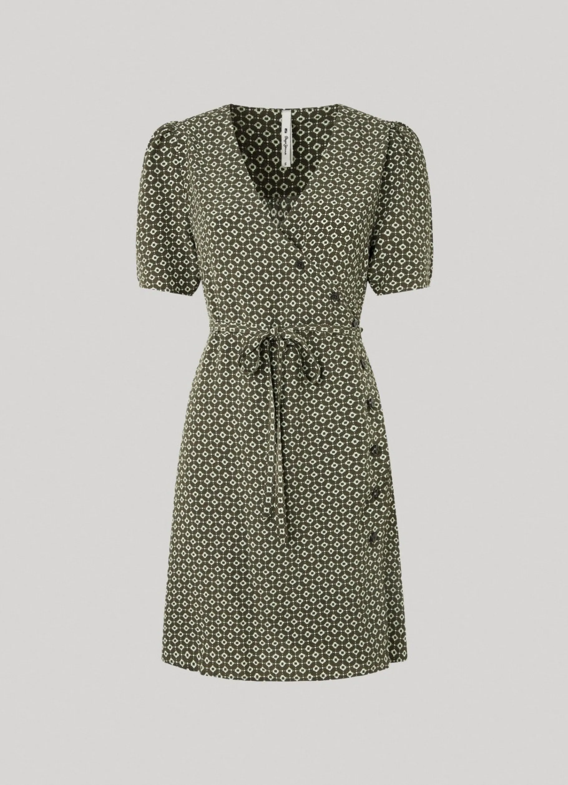 Women Pepe Jeans Geometric Print Dress