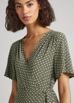 Women Pepe Jeans Geometric Print Jumpsuit