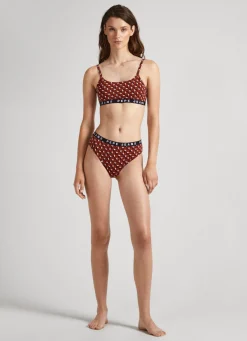 Women Pepe Jeans Geometric Print Knickers