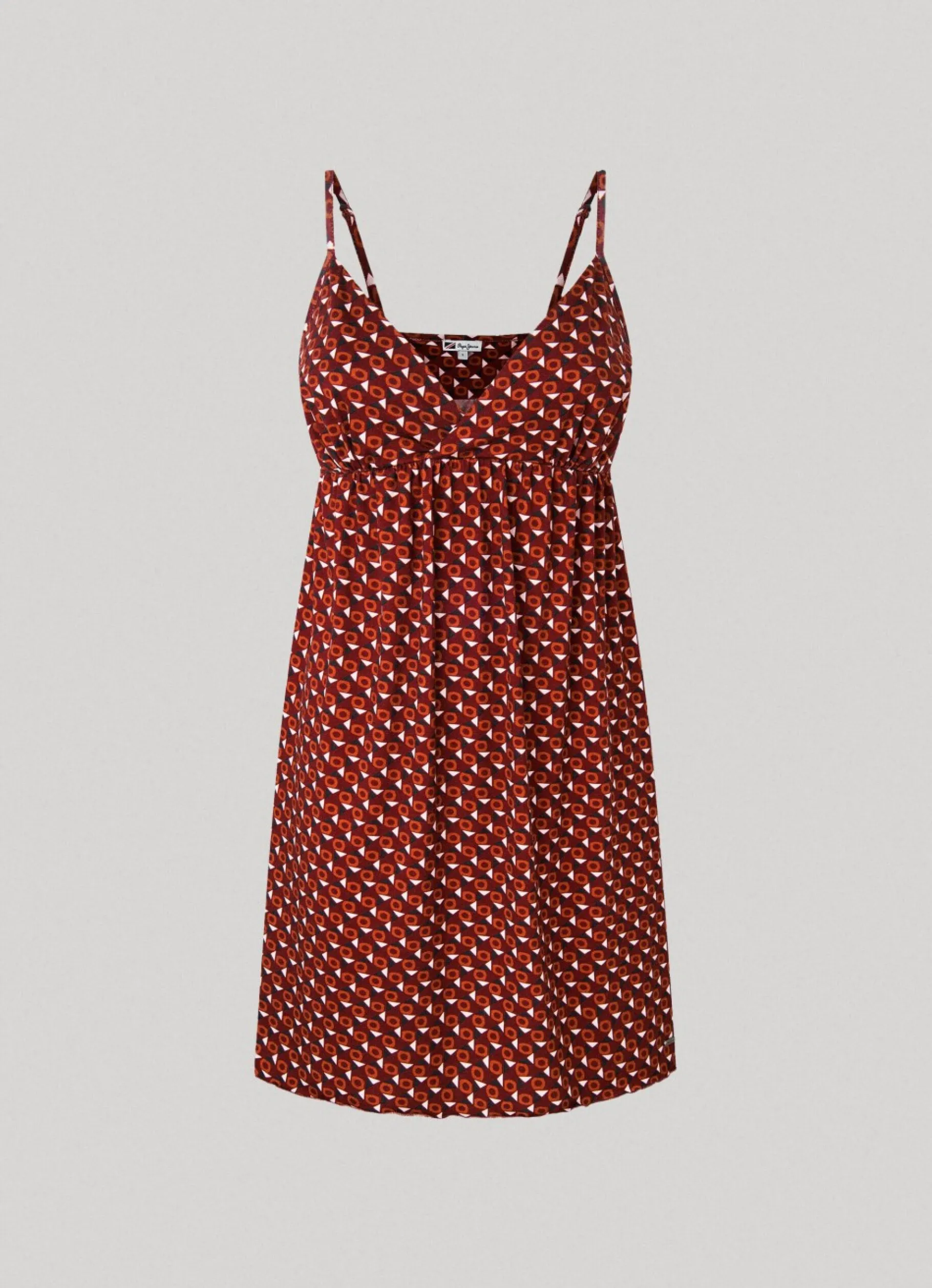 Women Pepe Jeans Geometric Print Nightdress