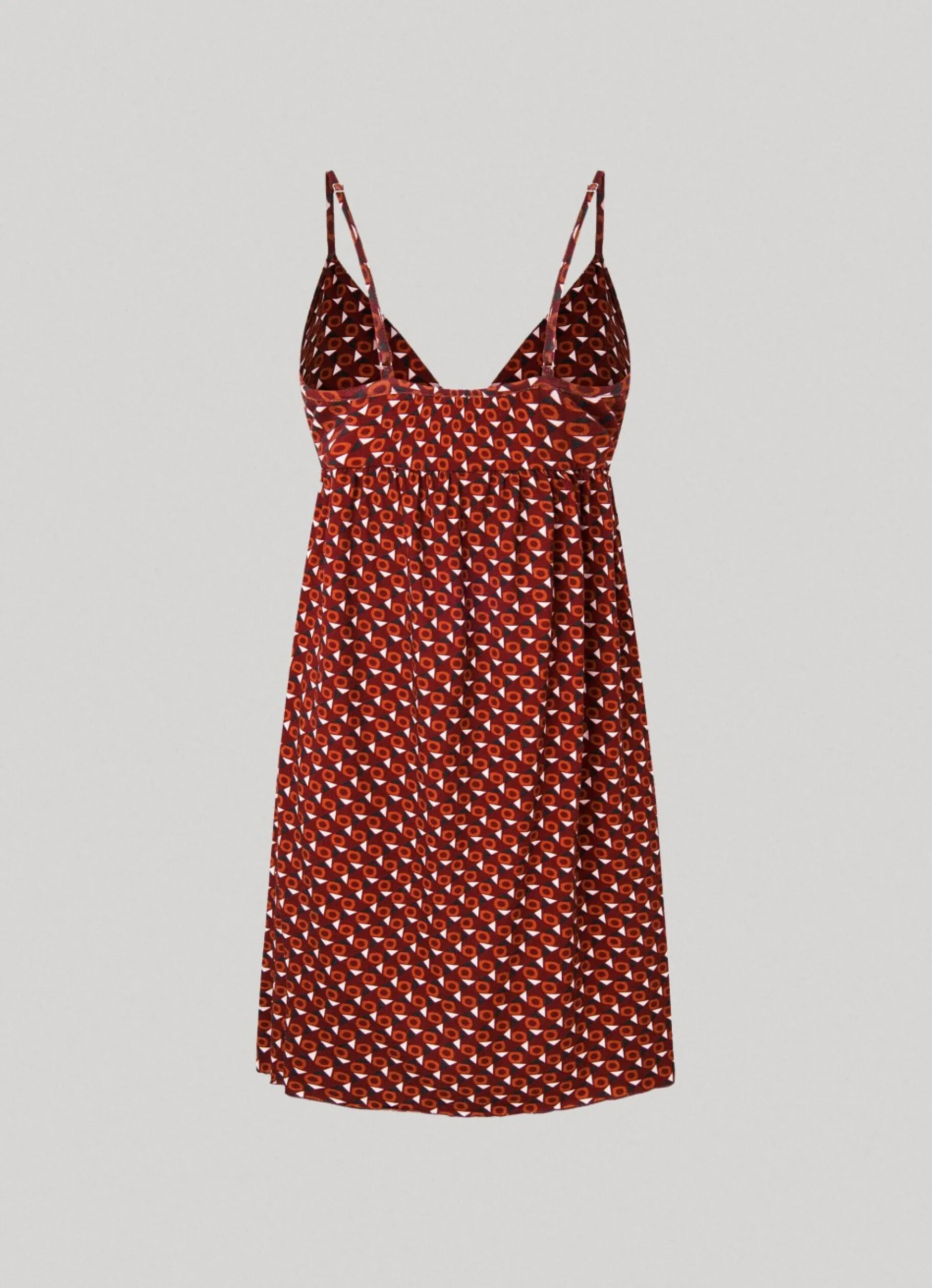Women Pepe Jeans Geometric Print Nightdress