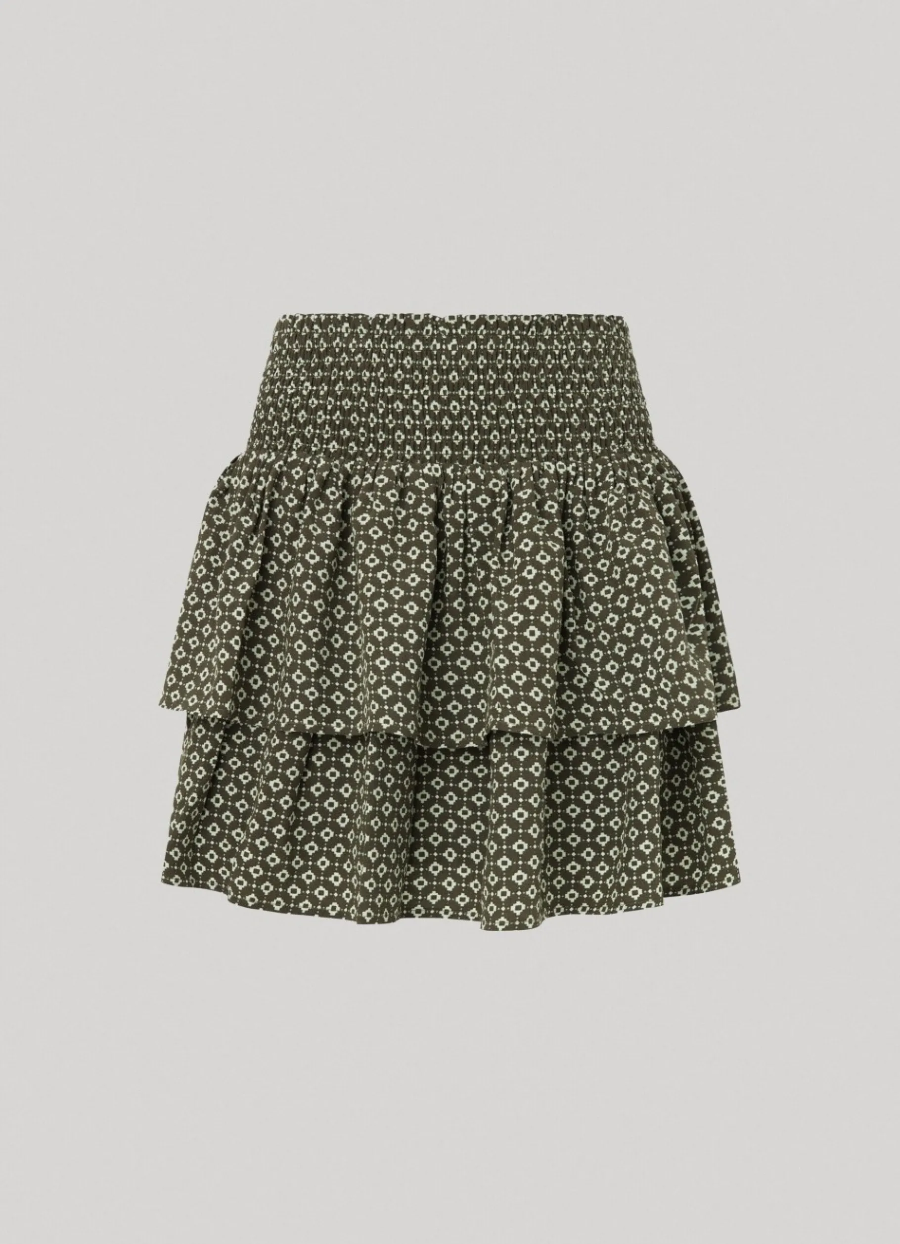 Women Pepe Jeans Geometric Print Skirt