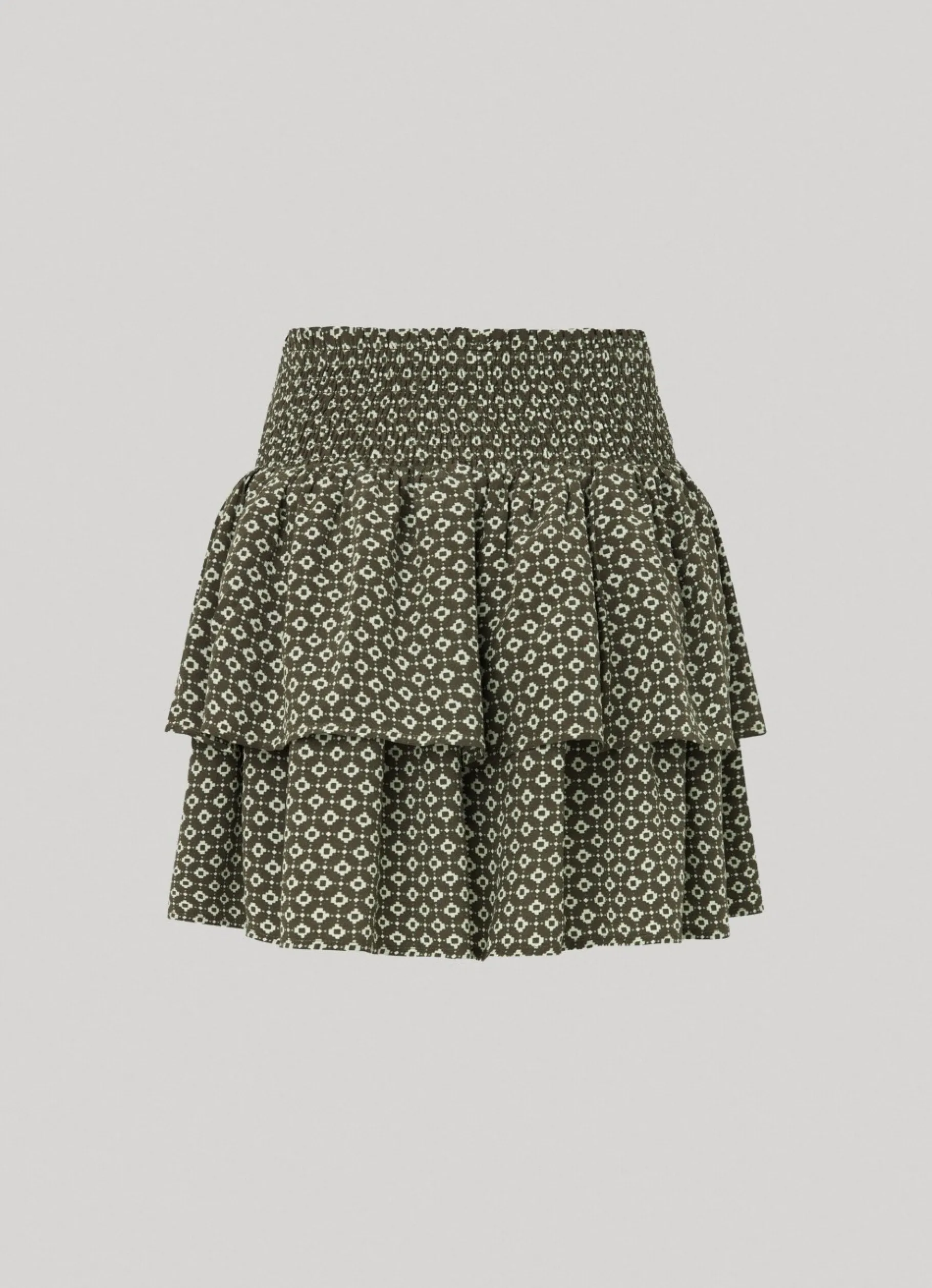 Women Pepe Jeans Geometric Print Skirt