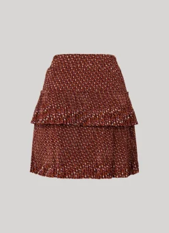 Women Pepe Jeans Geometric Print Skirt