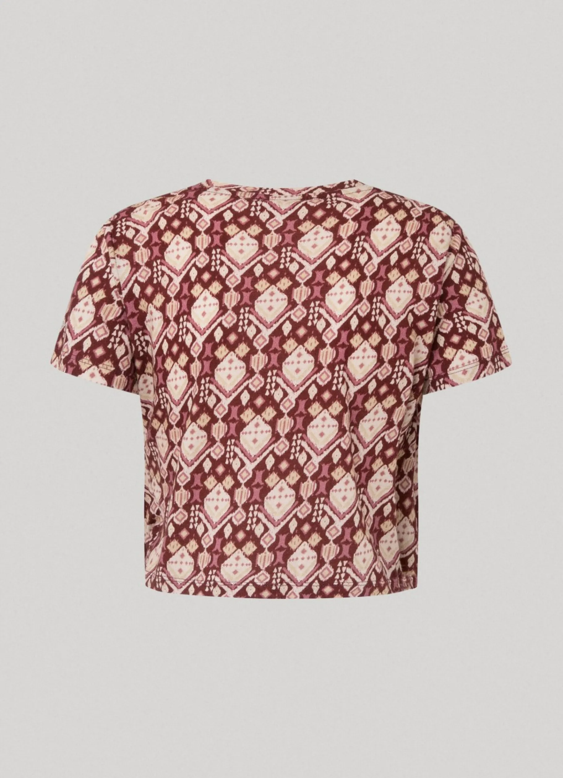 Women Pepe Jeans Geometric Print T-Shirt