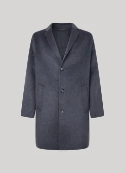 Men Pepe Jeans Handmade Wool Coat