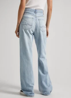 Women Pepe Jeans Harper Fit Flare High-Rise Jeans