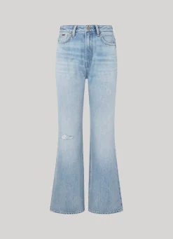 Women Pepe Jeans Harper Fit Flare High-Rise Jeans