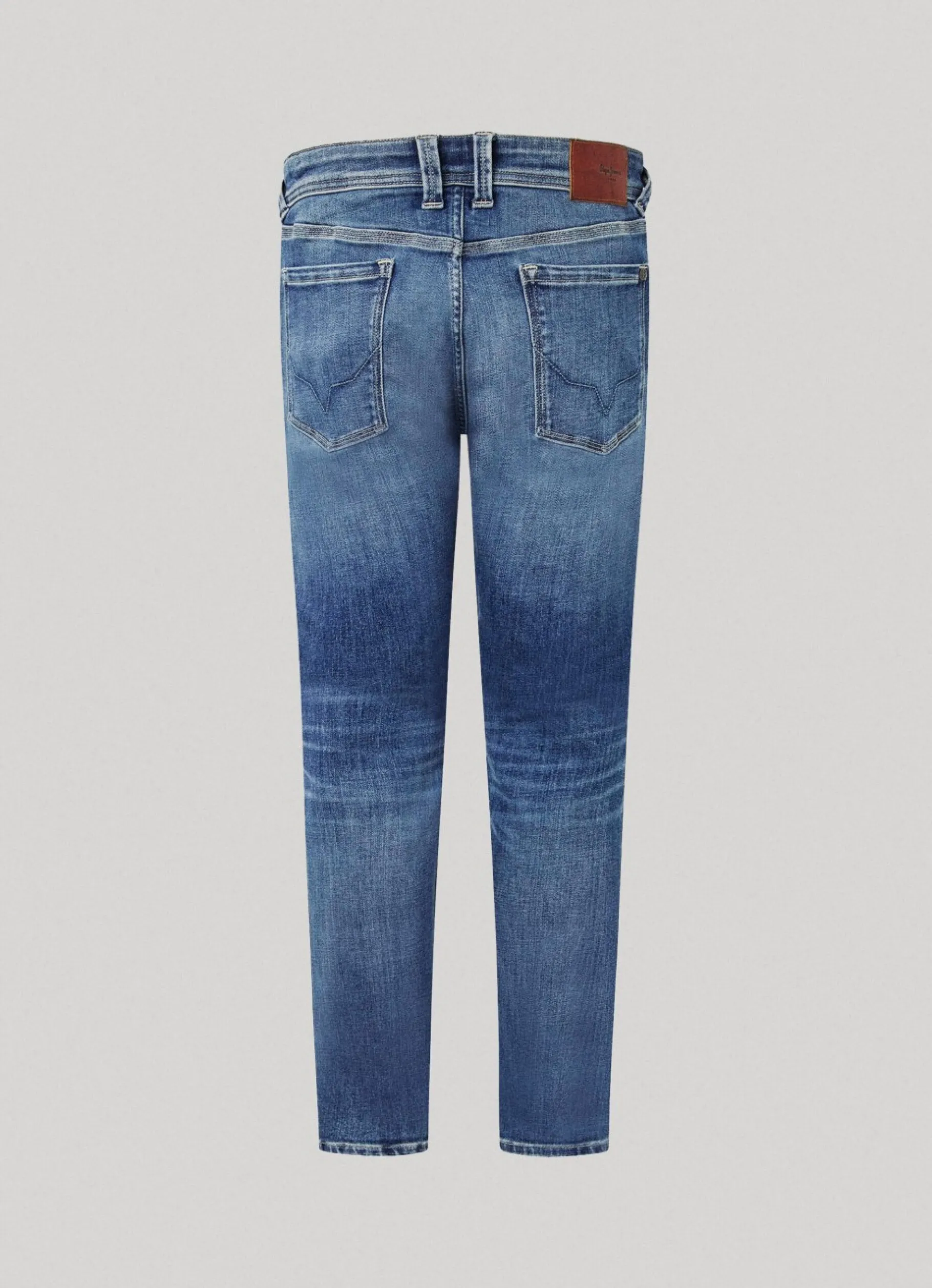 Men Pepe Jeans Hatch Regular Slim Fit Mid-Rise Jeans