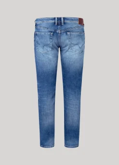 Men Pepe Jeans Hatch Slim Fit Low-Rise Jeans