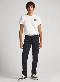 Men Pepe Jeans Hatch Slim Fit Low-Rise Jeans