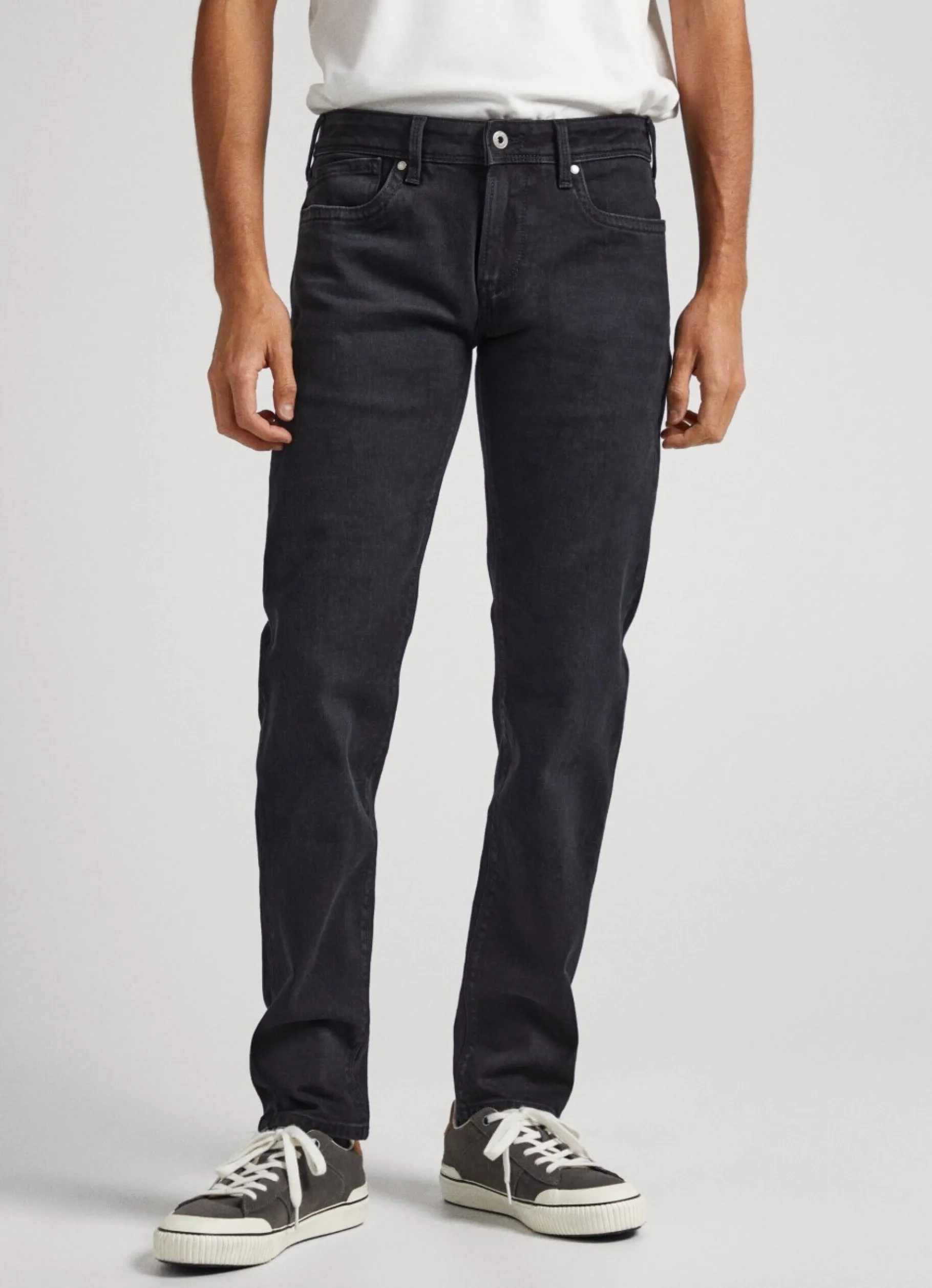 Men Pepe Jeans Hatch Slim Fit Low-Rise Jeans